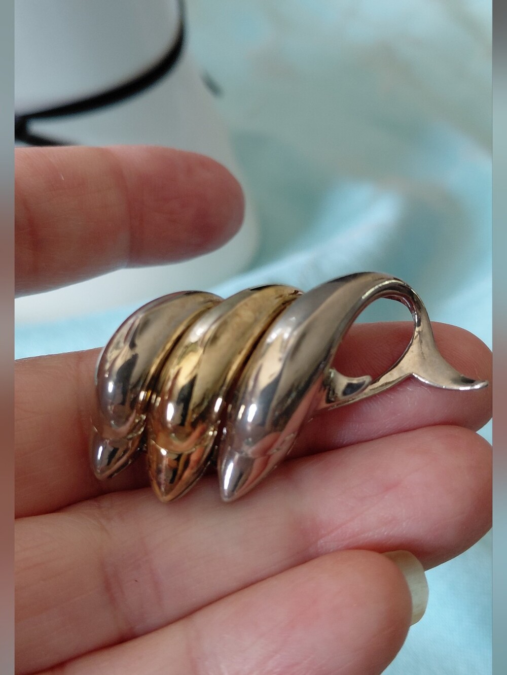 3 Metal Dolphin Pendant Slider